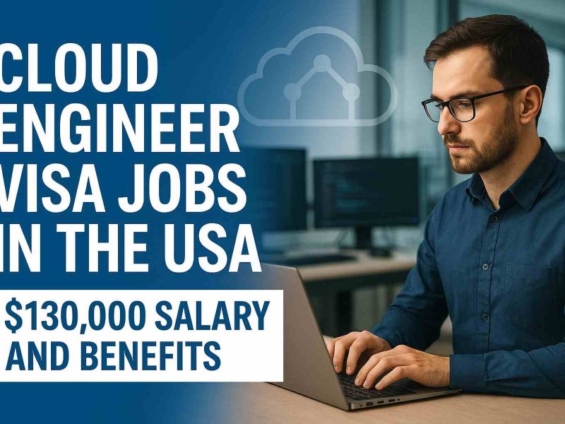 Cloud Engineer Visa Jobs USA